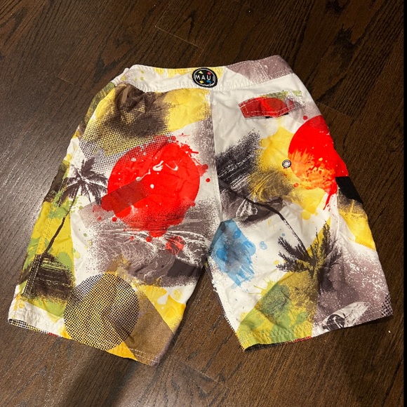 boys swim trunk shorts maui and sons - Picture 2 of 3